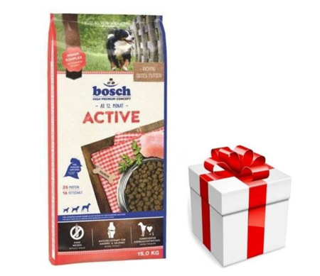  Bosch Active, HYDINA 15kg + prekvapenie pre vášho psa ZDARMA