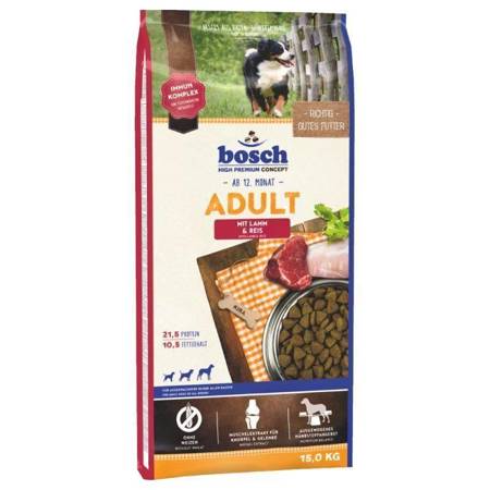  Bosch Adult Lamb & Rice 15 kg
