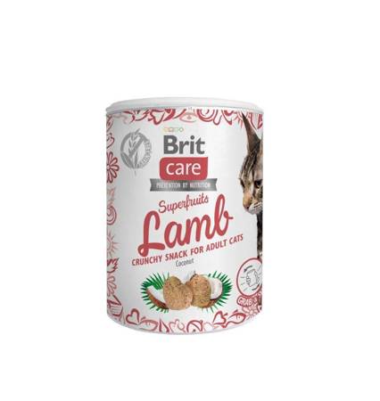 BRIT CARE Cat Snack Superfruits Lamb100g