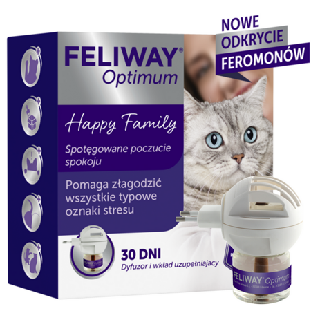 CEVA Feliway Optimum difuzér + kazeta 48 ml