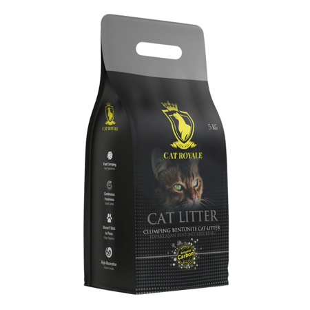 Cat Royale Activated Carbon bentonitová drť 5kg 