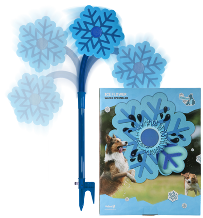 CoolPets Sprinkler Ice Flower