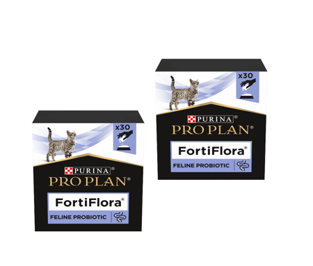 PRO PLAN FortiFlora Probiotický doplnok pre mačky 2x(30x1g)