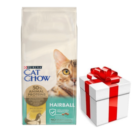 PURINA Cat Chow krmivo pre mačky s kuracím mäsom 15kg + prekvapenie pre mačku ZDARMA