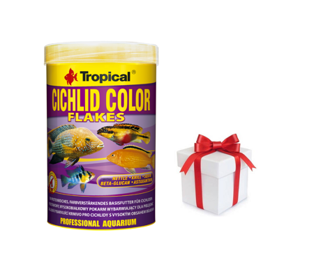 TROPICAL Cichlid Color 250ml + vzorka krmiva pre ryby GRATIS